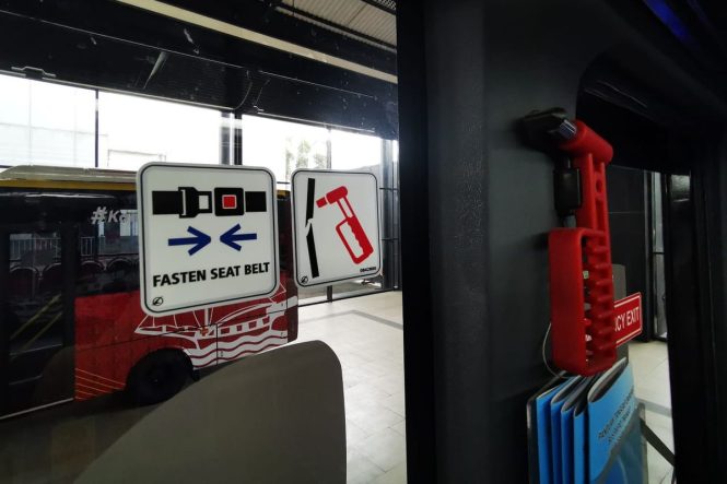 standar keselamatan bus