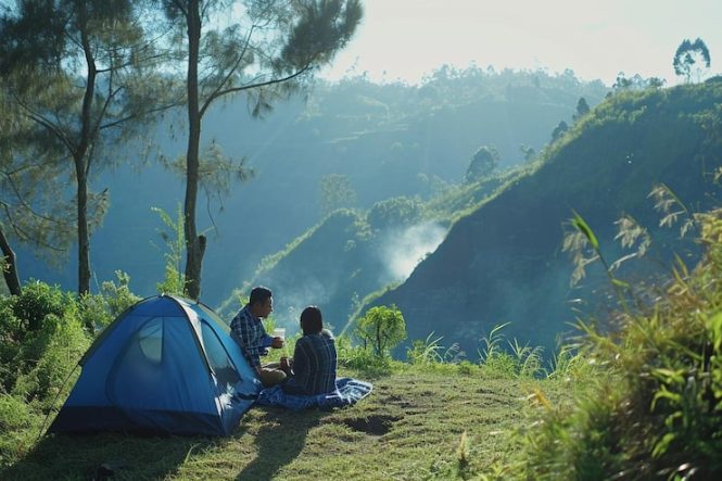 tempat camping di lembang